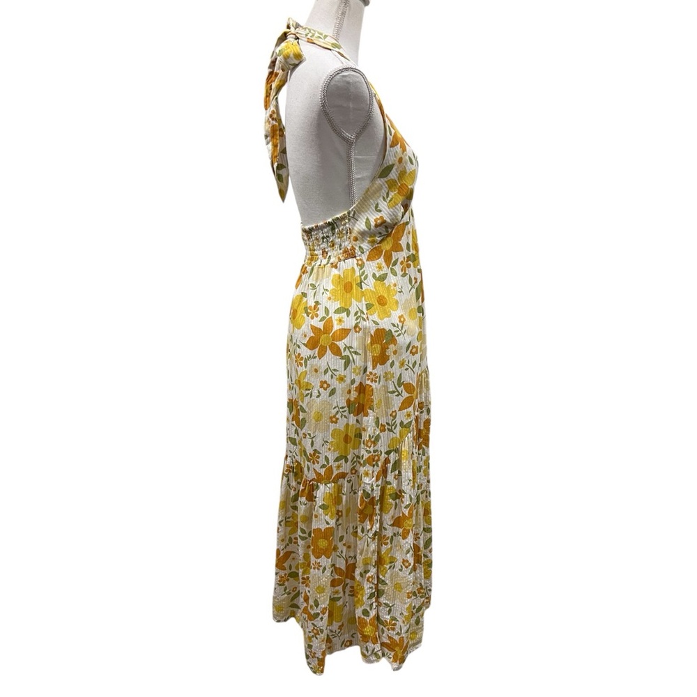 BILLABONG Feelin Retro Floral Halter Maxi Dress - Picture 7 of 13